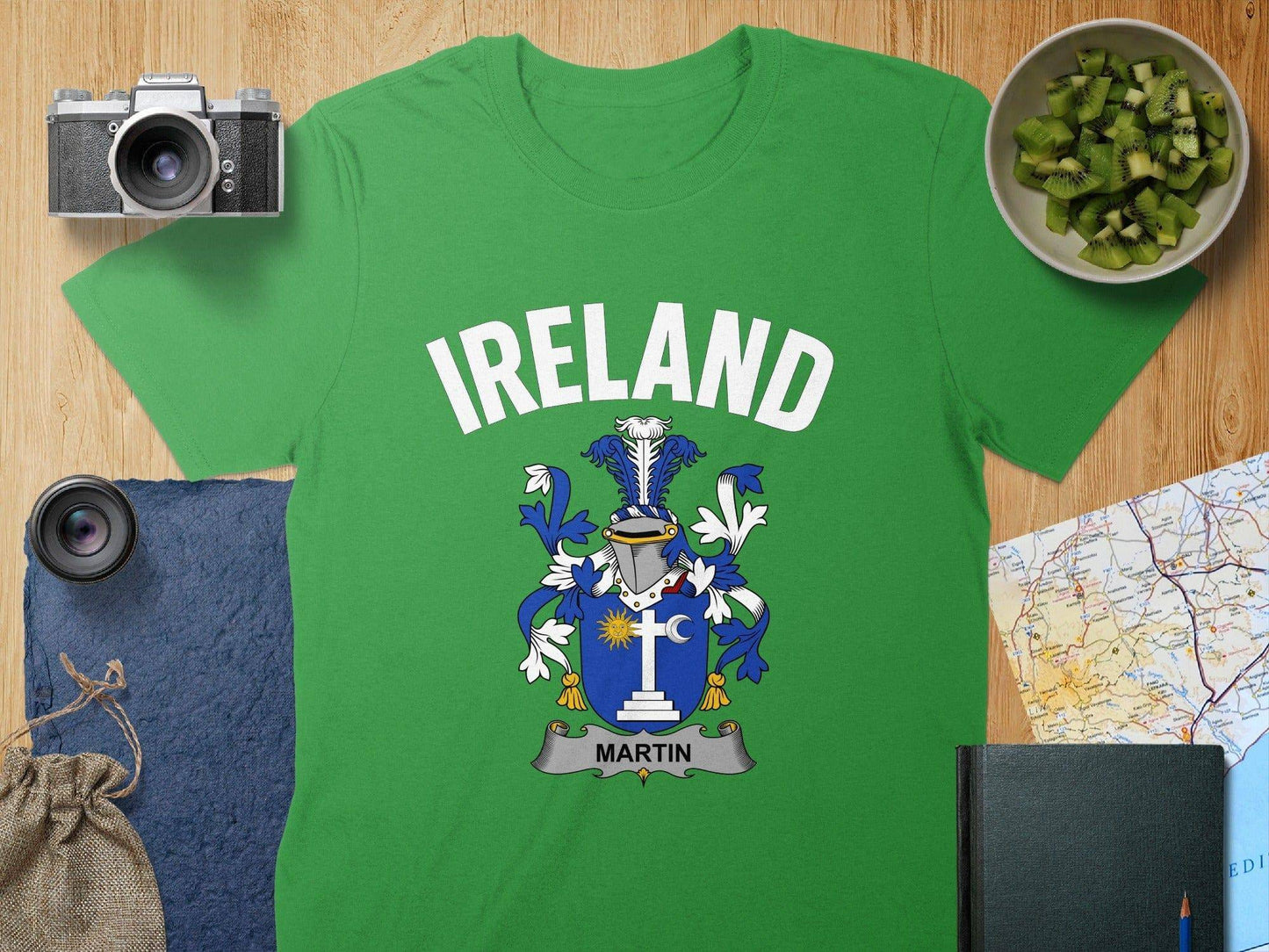 Ireland Martin Crest Shield Graphic T-Shirt product type