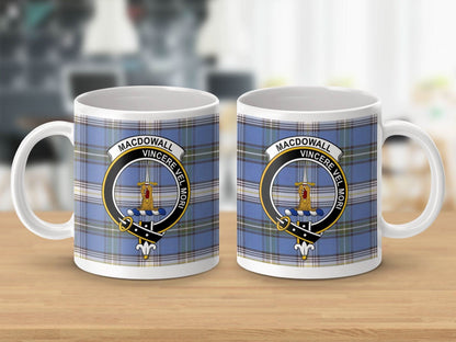 Macdowall Vincere Vel Mori Coat of Arms Mug product