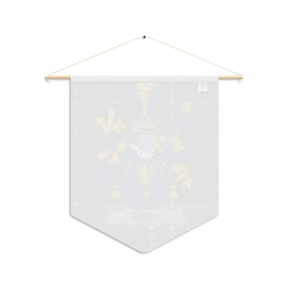 Blue and Yellow Decor Wall Banner Shield Product