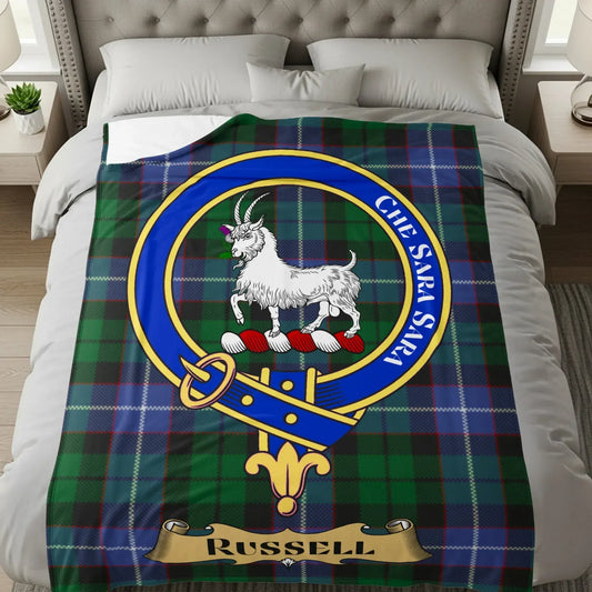 Russell Clan Crest Tartan Plaid Bedding product