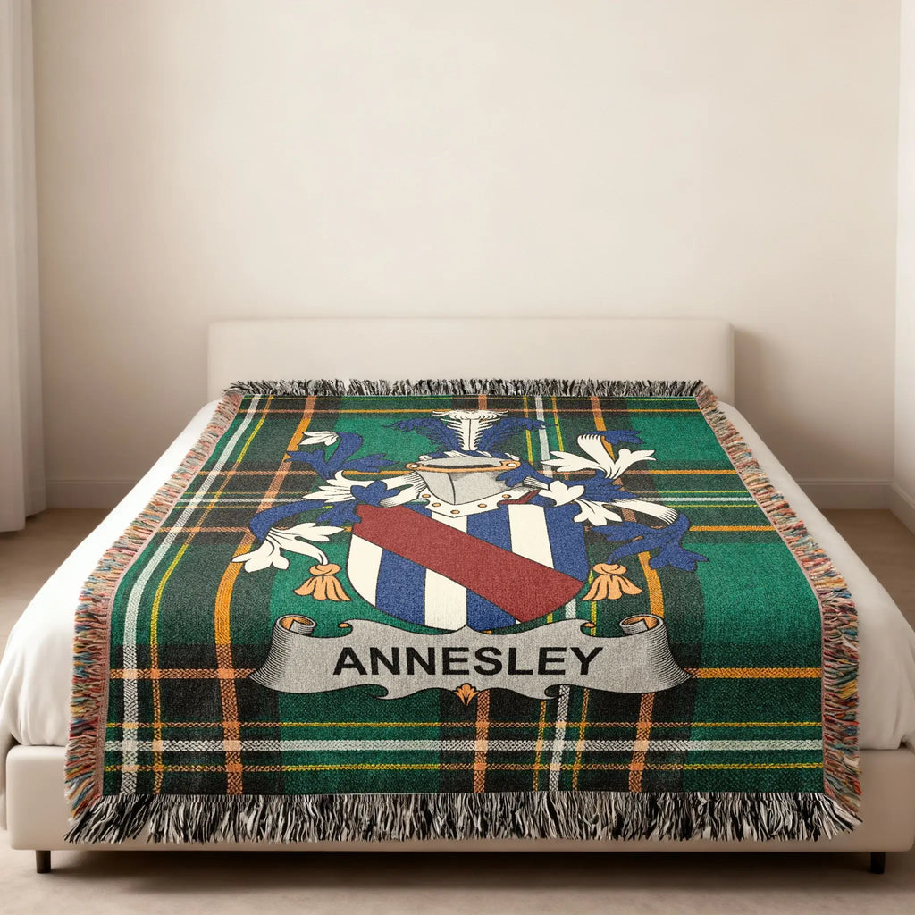 Annesley Family Crest Plaid Fringe product type