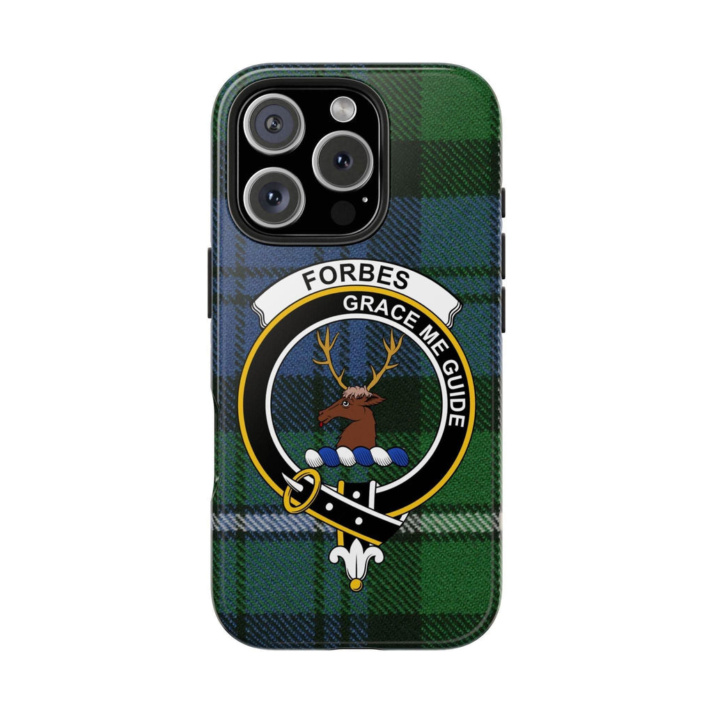 Forbes Clan Scottish Tartan Cell Phone Case - Celtic Ancestry Gifts