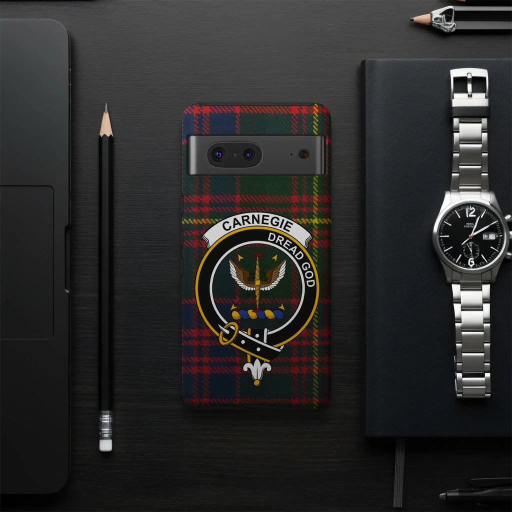 Carnegie Dread God Tartan Phone Case Design