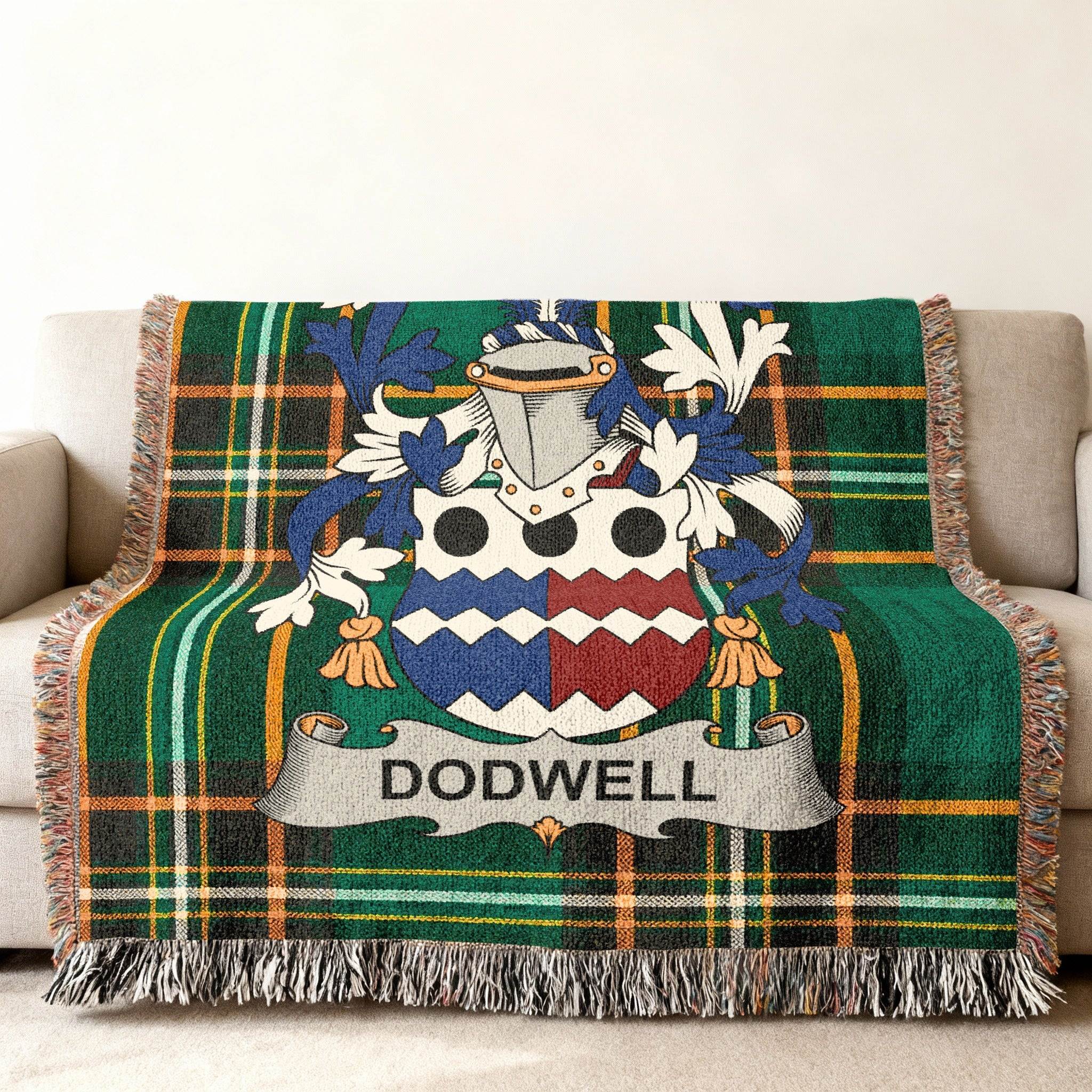 Dodwell Heraldry Green Tartan Design product type
