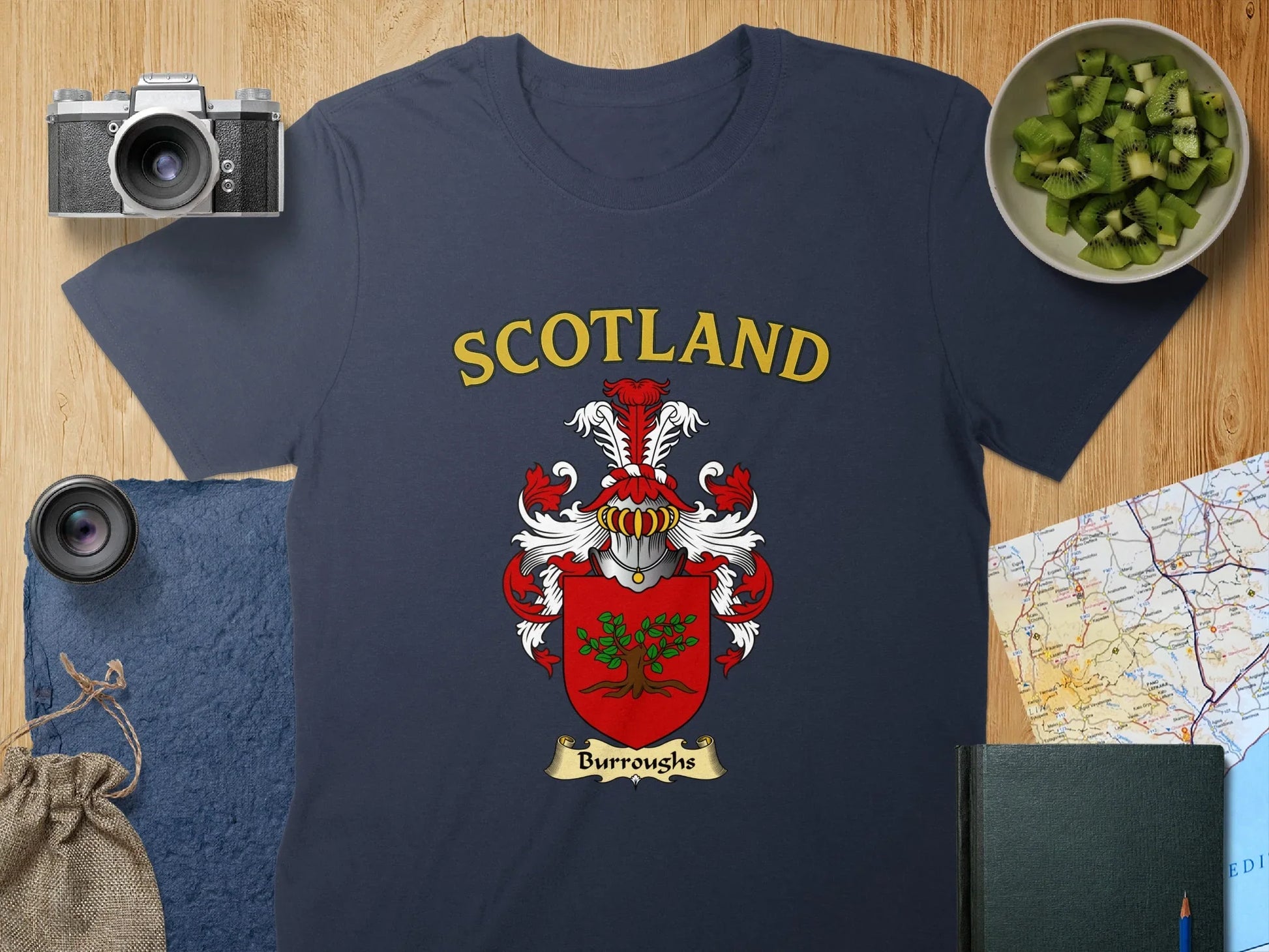 Scotland Themed Graphic Design T-shirt product type
