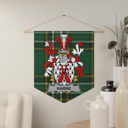 Family Coat of Arms Wall Banner Tartan Shield product type