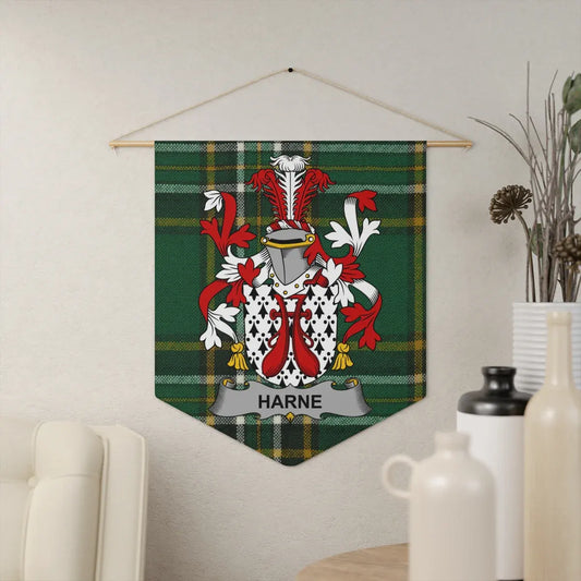 Family Coat of Arms Wall Banner Tartan Shield product type