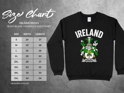 Ireland Crewneck Sweatshirt Gildan Heavy Blend product