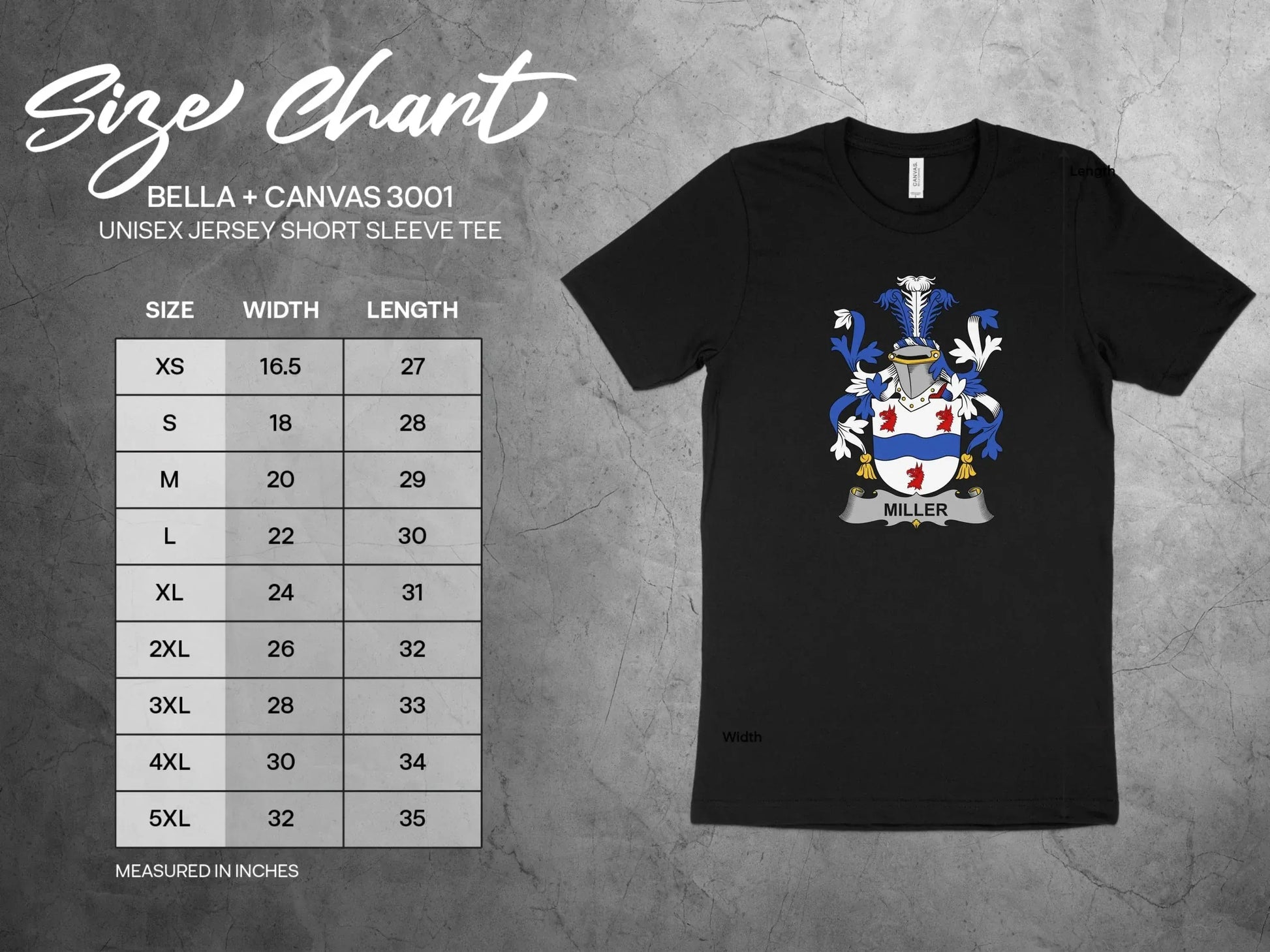 Crest Design Bella + Canvas 3001 Unisex Short Sleeve Tee product type