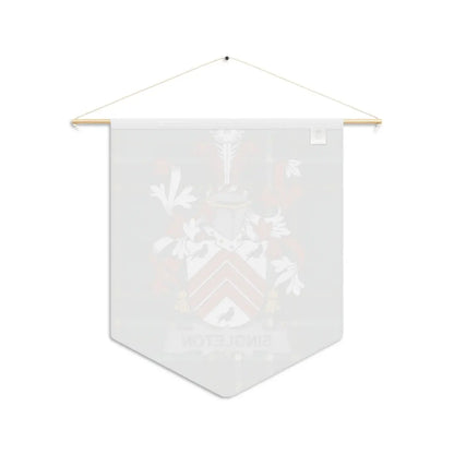 Unique Heraldic Family Crest on Wall Art Banner product type