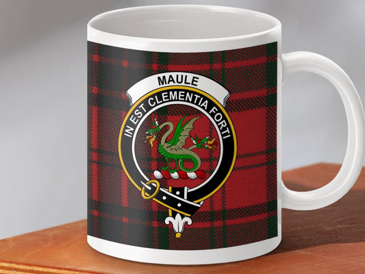 MAULE In Est Clementia Forti Plaid Mug product