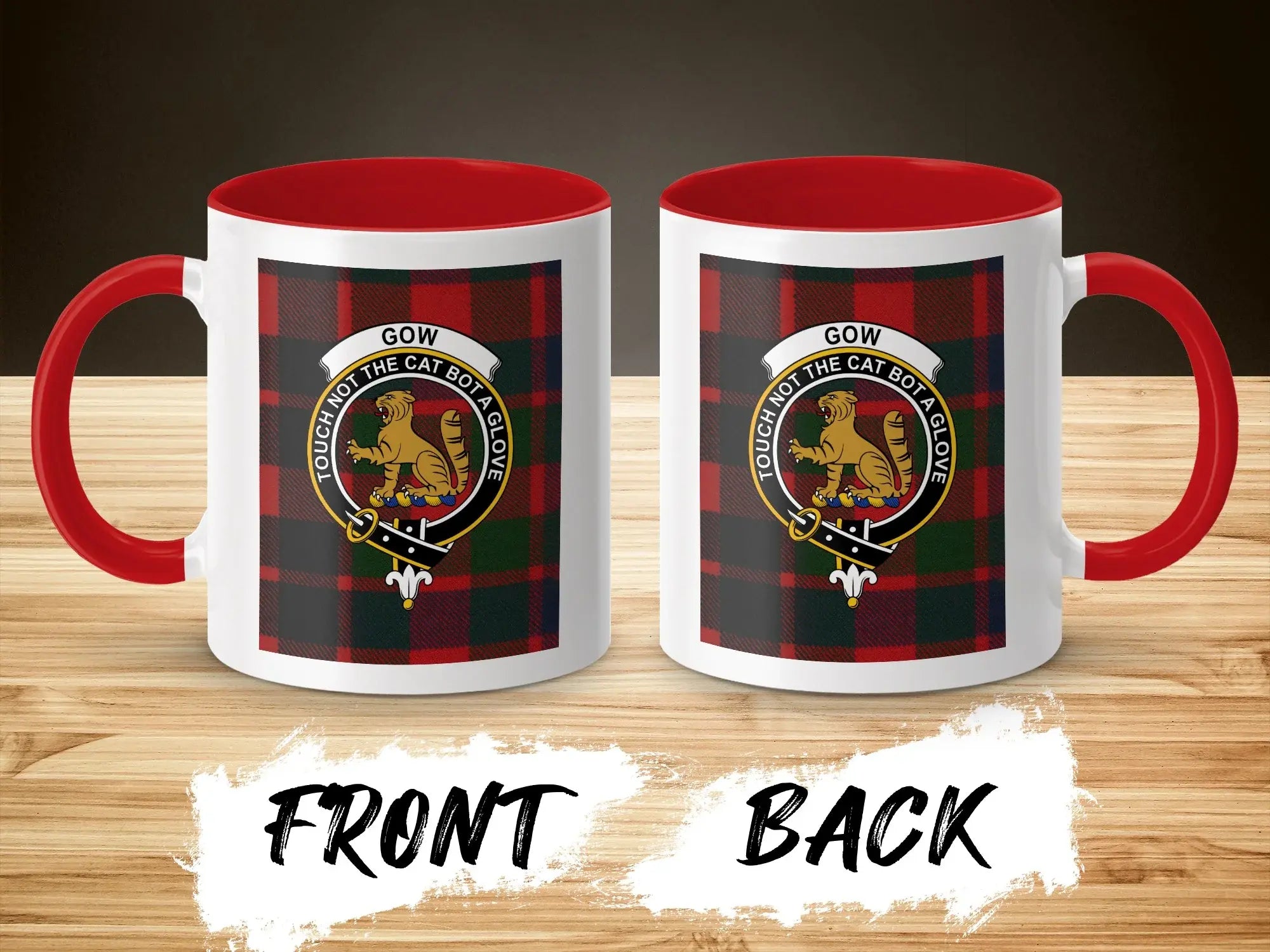 GOW Clan Mug Touch Not The Cat Bota Glove Design Cup