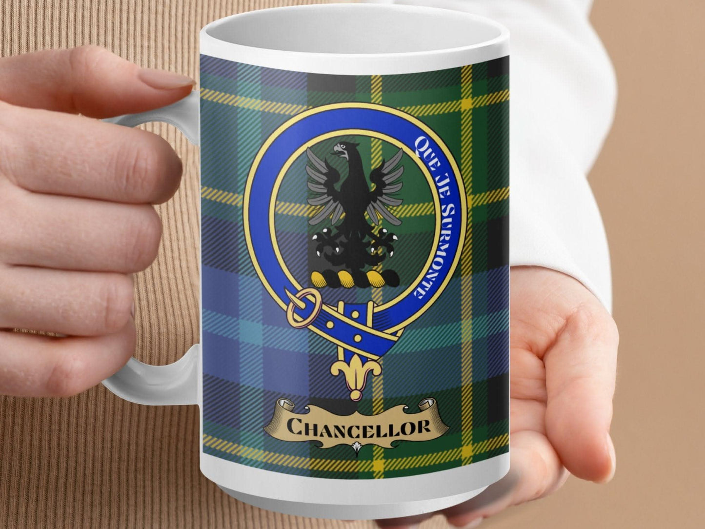 Scottish Family Crest Plaid Pattern Coffee Mug product