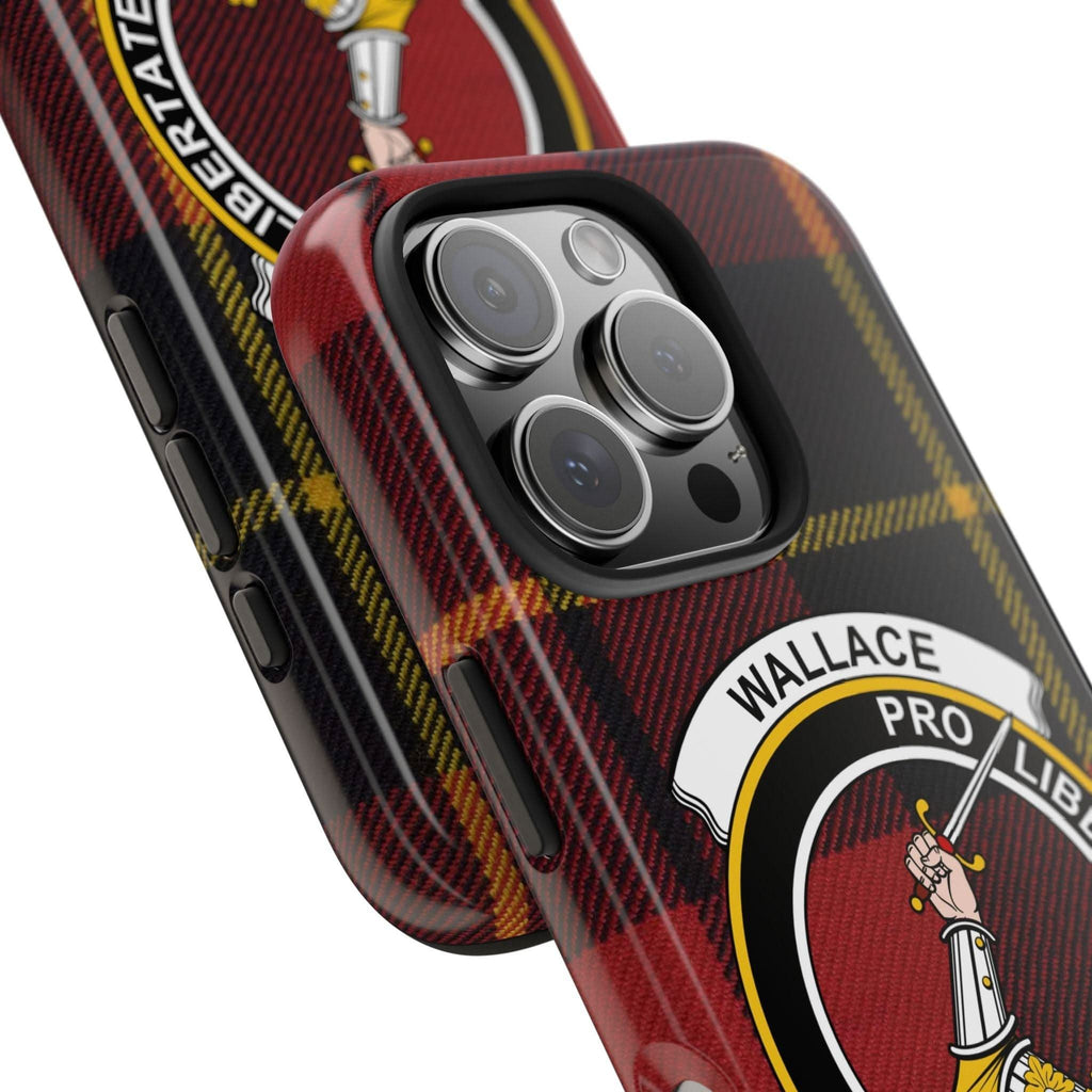 Wallace Clan Scottish Tartan Cell Phone Case - Celtic Ancestry Gifts