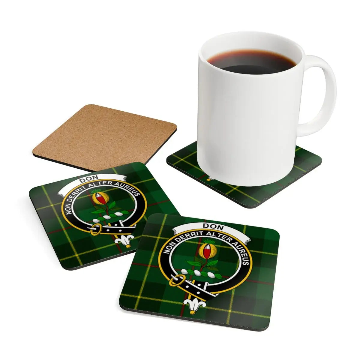 Clan Don Crest Coffee Mug and Coaster Set product