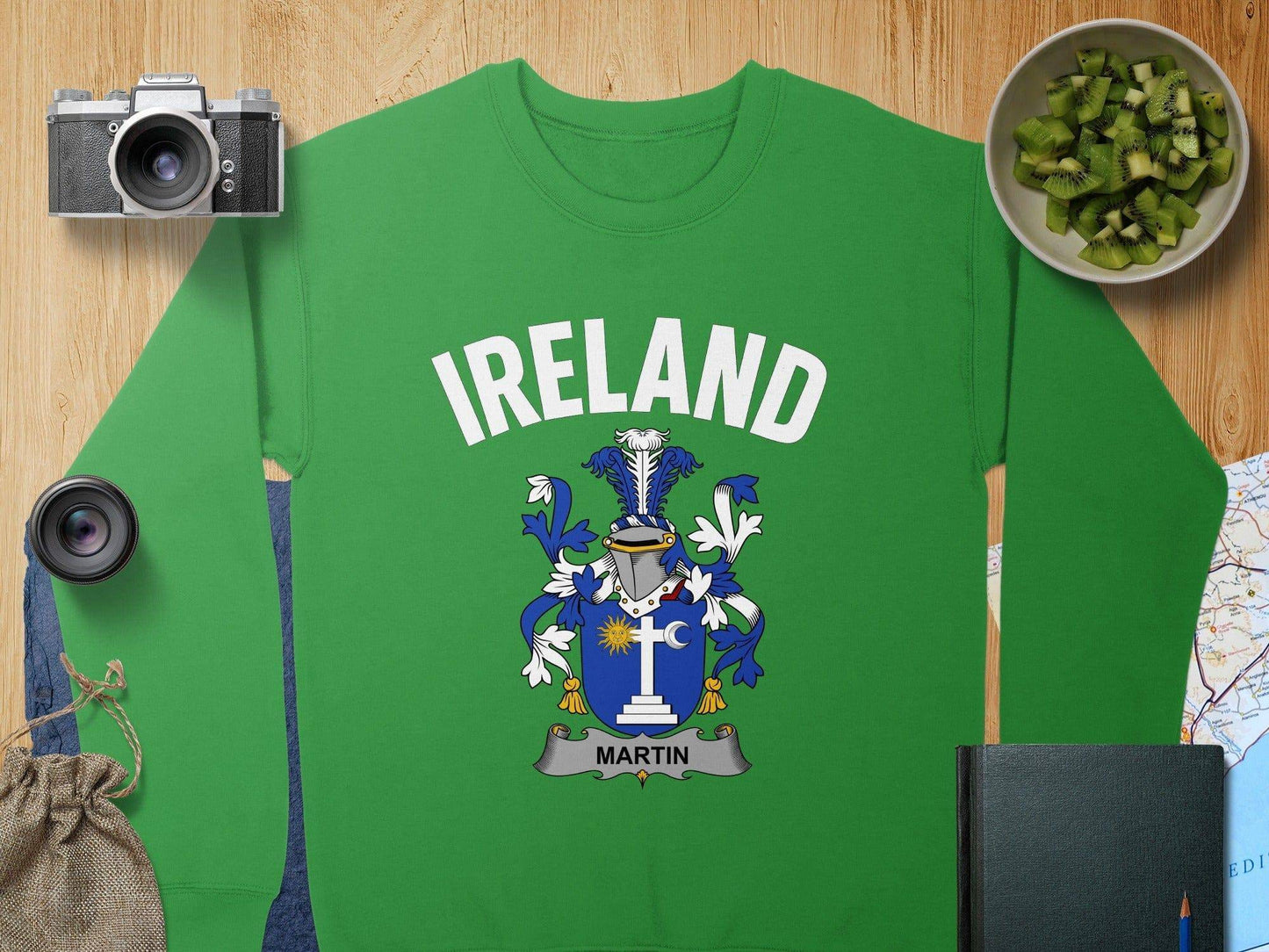 Ireland Martin Customizable Crewneck Sweatshirt product
