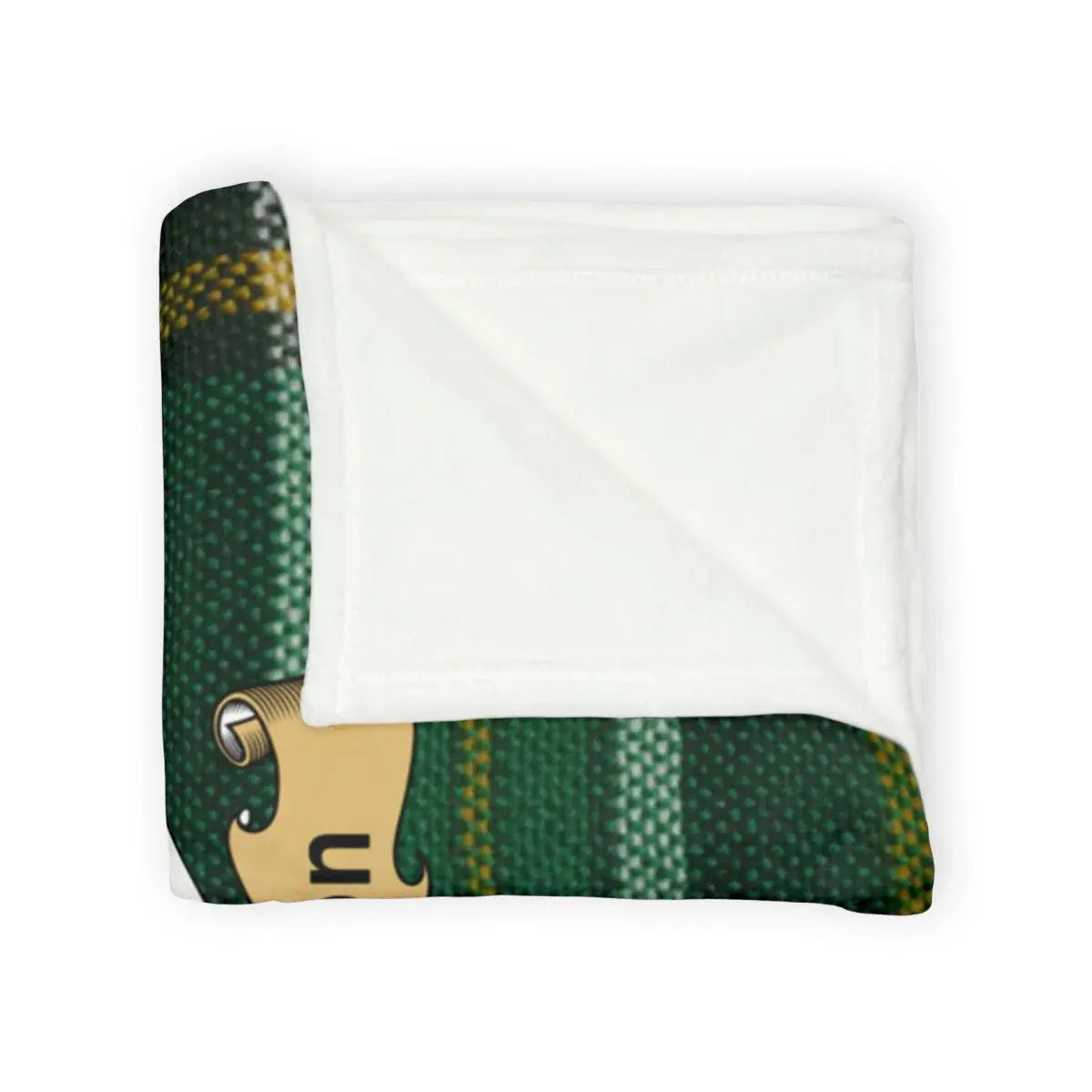 Cozy Green and Yellow Plaid Blanket Throw product type