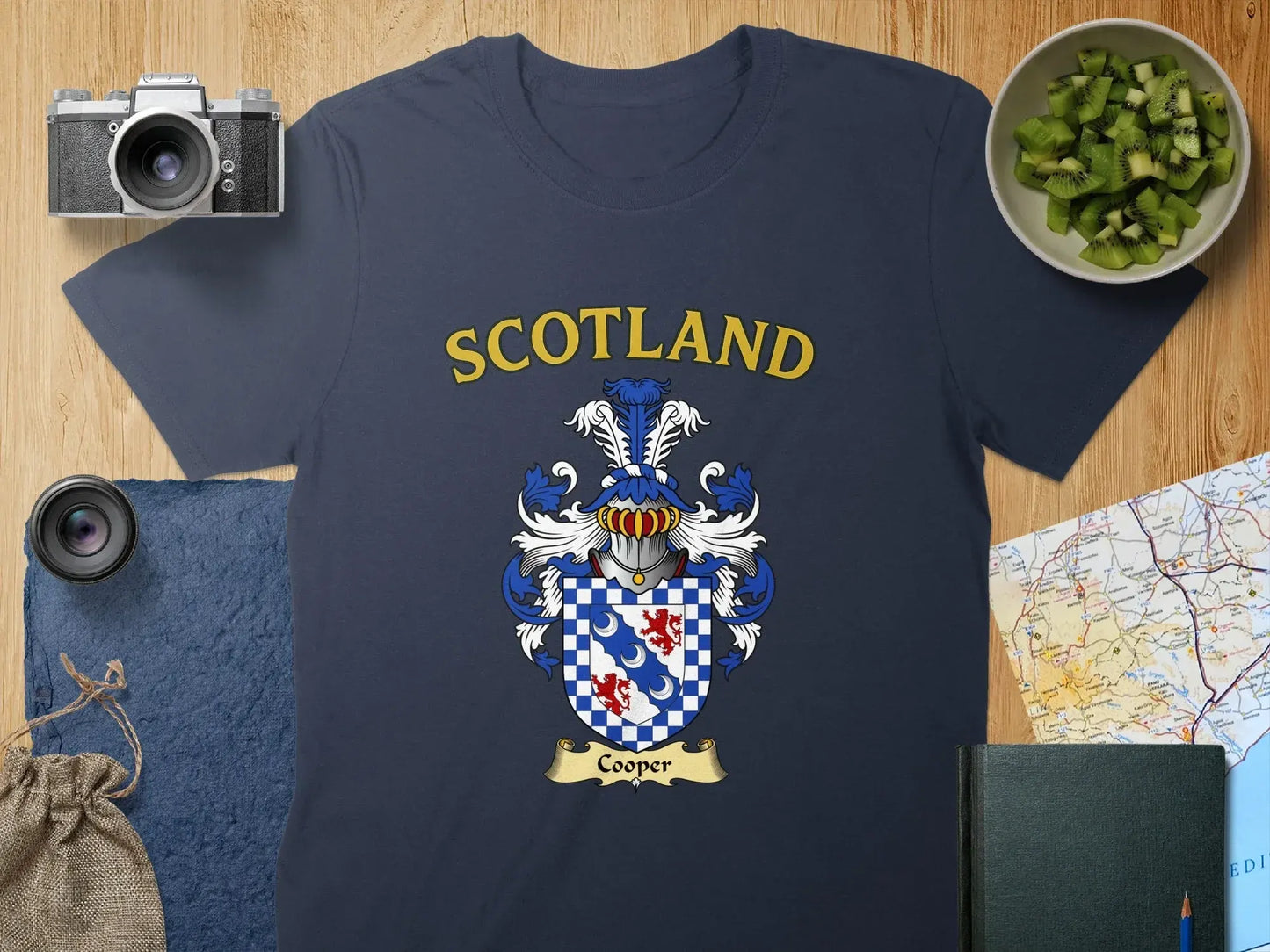 Scotland Cooper Family Crest Graphic T-shirt product