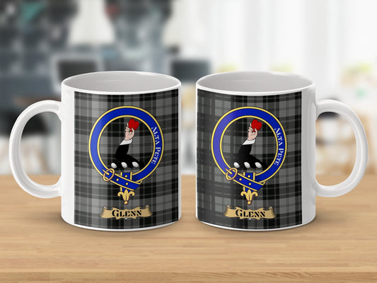 Clan Macneil Scottish Tartan Crest Mug - Living Stone Gifts