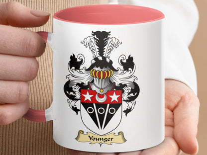 Clan Younger Scottish Coat Of Arms Mug - Living Stone Gifts