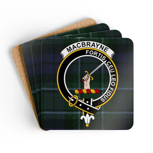 MacBrayne Fortis Ceu Leo Fidus Tartan Coaster product