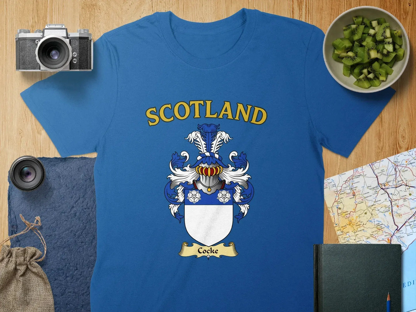 Scotland Family Crest Unique Graphic Tee product
