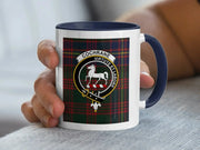 Clan Cochrane Tartan Accent Mug – 11 oz & 15 oz