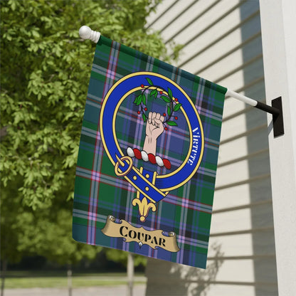 Coupar Clan Crest Tartan House Flag product