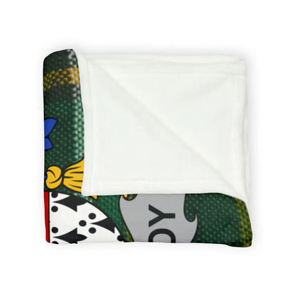 Cozy Illustration Motif Blanket for Home Decor product