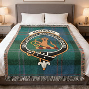 MacThomas Clan Scottish Tartan Heritage Woven blanket