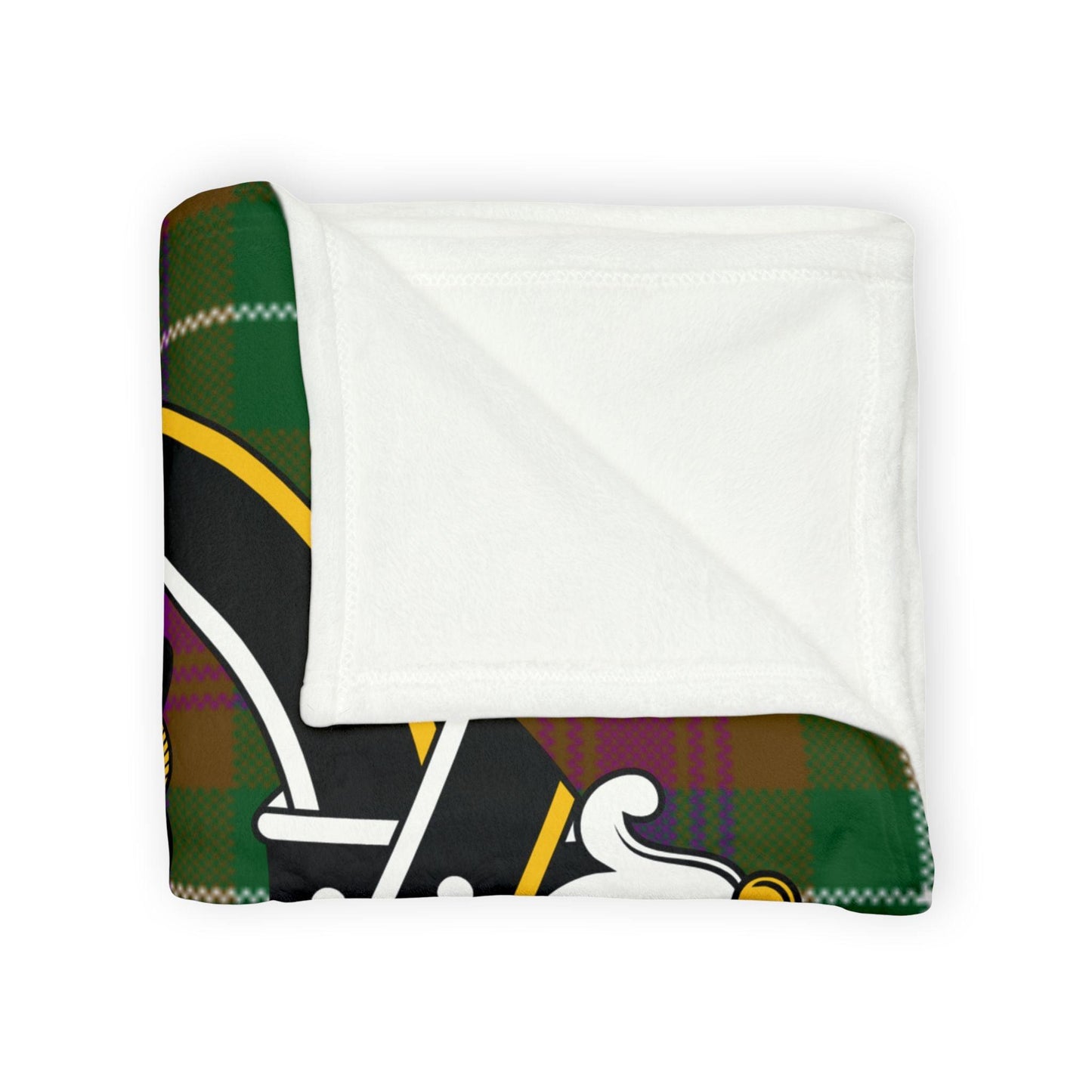 Whitelaw Clan Tartan Blanket – Scottish Crest Throw