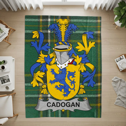 Cadogan Tartan Plaid Crest Rug Unique Home Decor product type