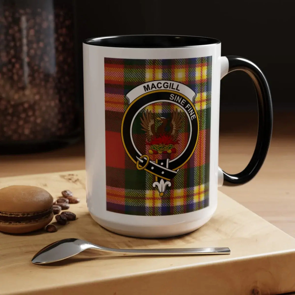 MacGill Sine Fine Tartan Plaid Ceramic Mug