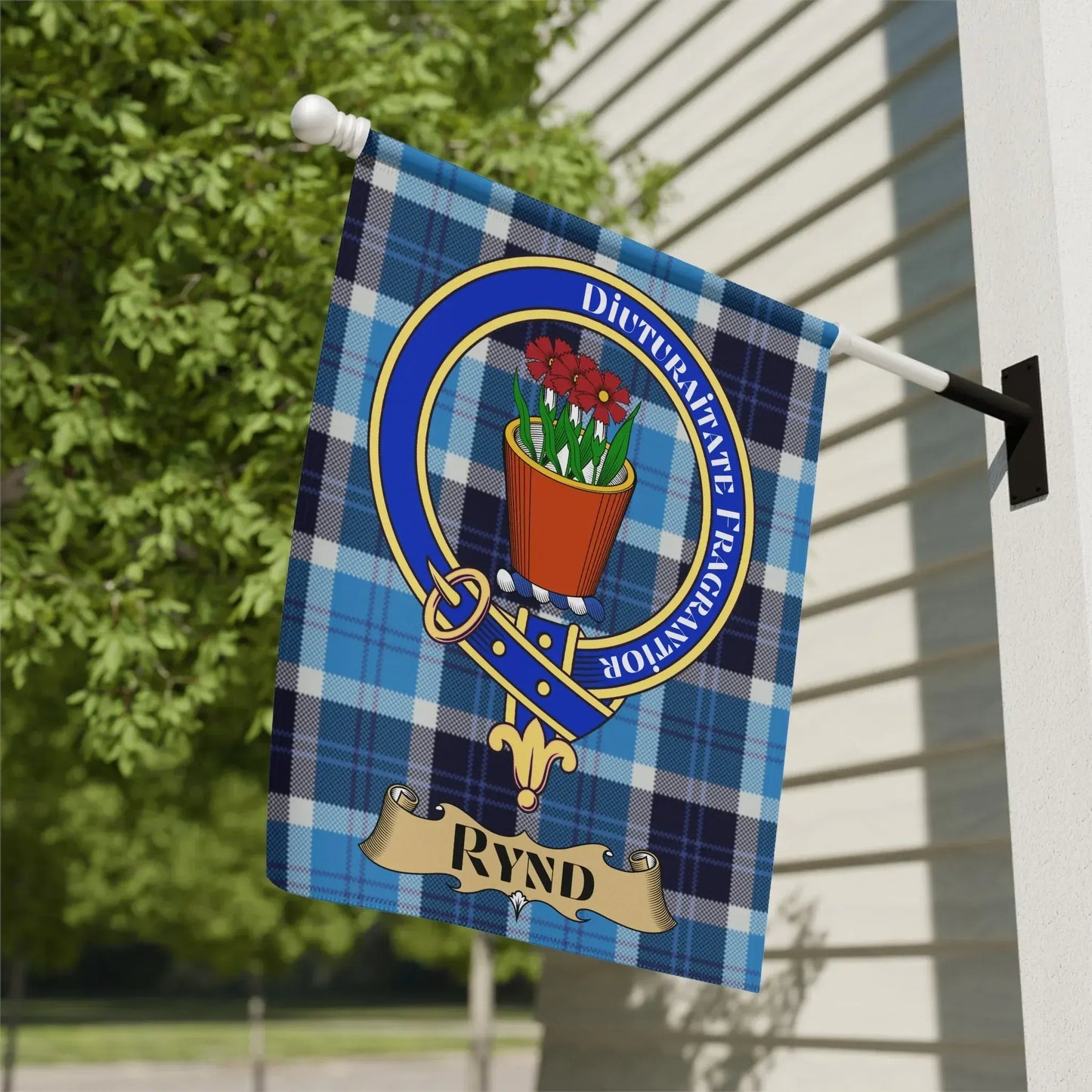 Personalized Family Crest Garden Flag product