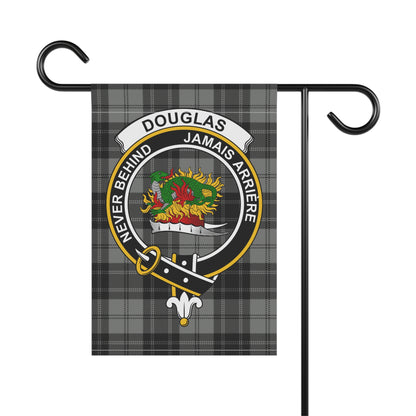 Douglas Clan Scottish Tartan Crest Garden Flag