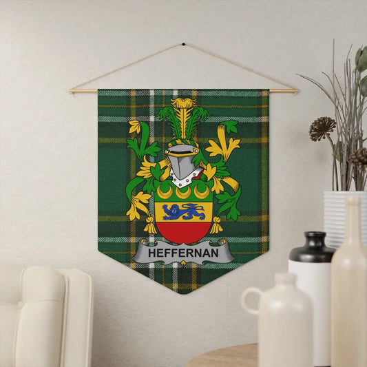 Personalized Family Crest Banner Wall Decor Product