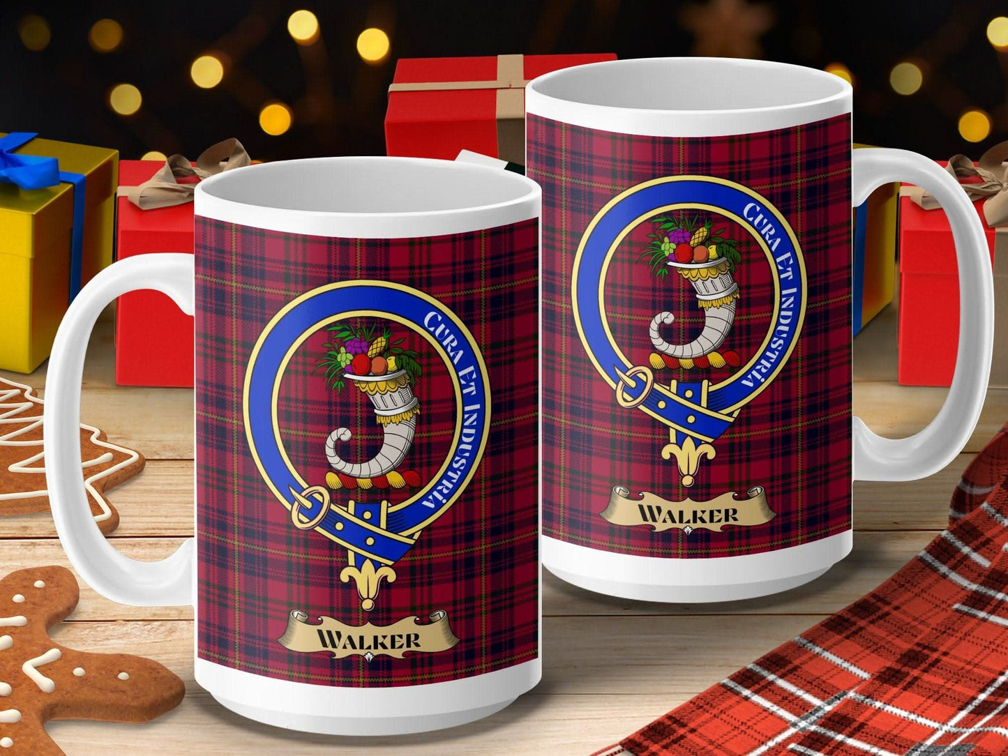 Crest Pattern Walker Clan Emblem Mug Product