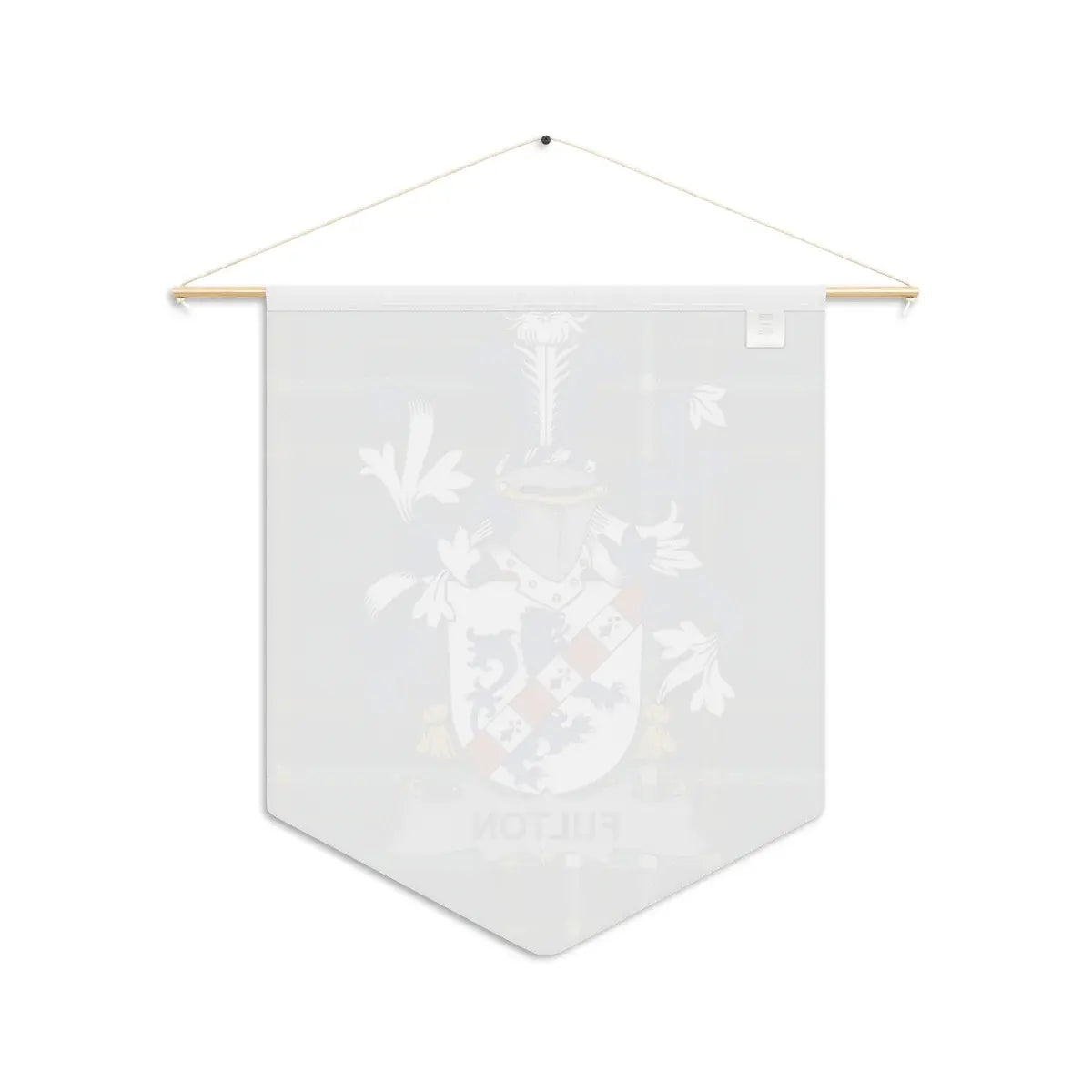 Personalized Family Crest Wall Hanging Banner product