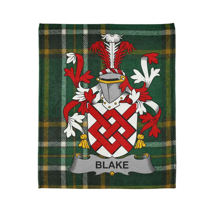 Blake Family Crest Plaid Printed Blanket product