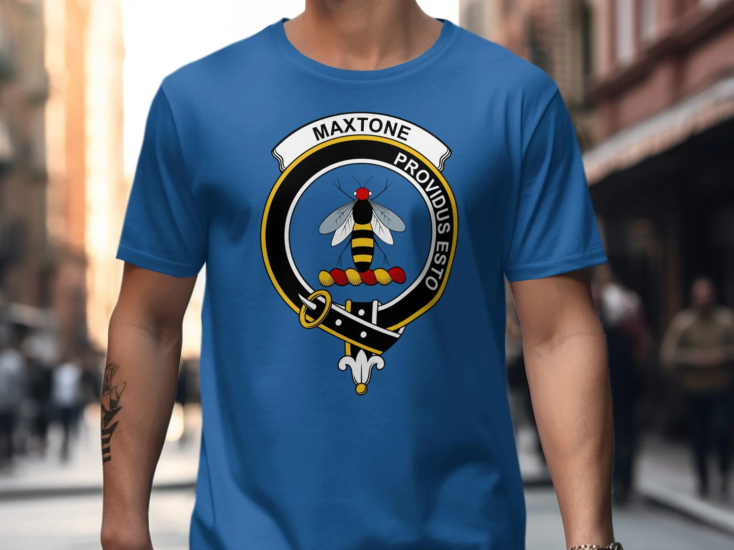 Maxtone Providus Esto Crest Design T-shirt product
