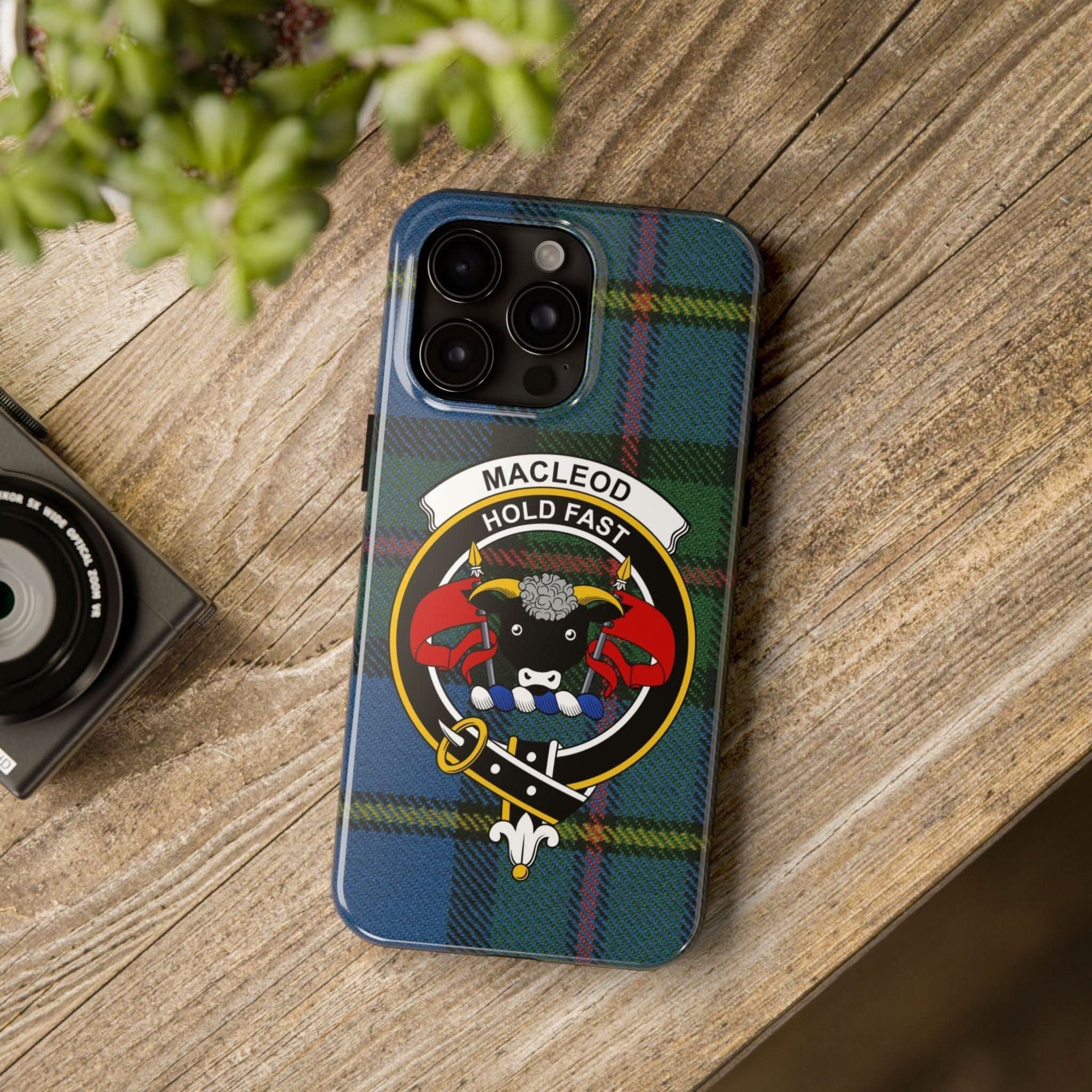 Macleod Clan Scottish Tartan Cell Phone Case - Celtic Ancestry Gifts