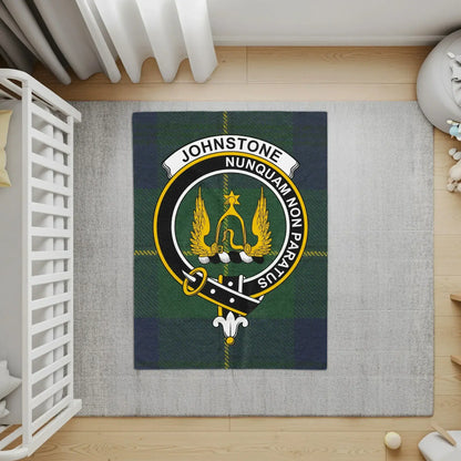 Johnstone Nunquam Non Paratus Family Crest rug product
