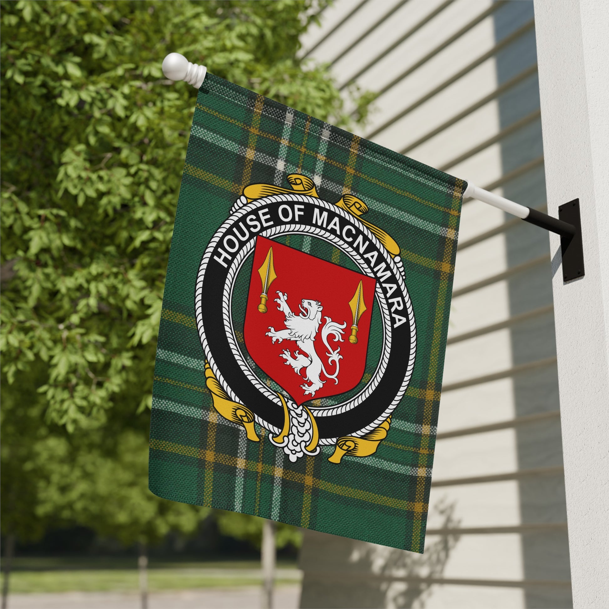 House of Macnamara Crest Outdoor Flag Product