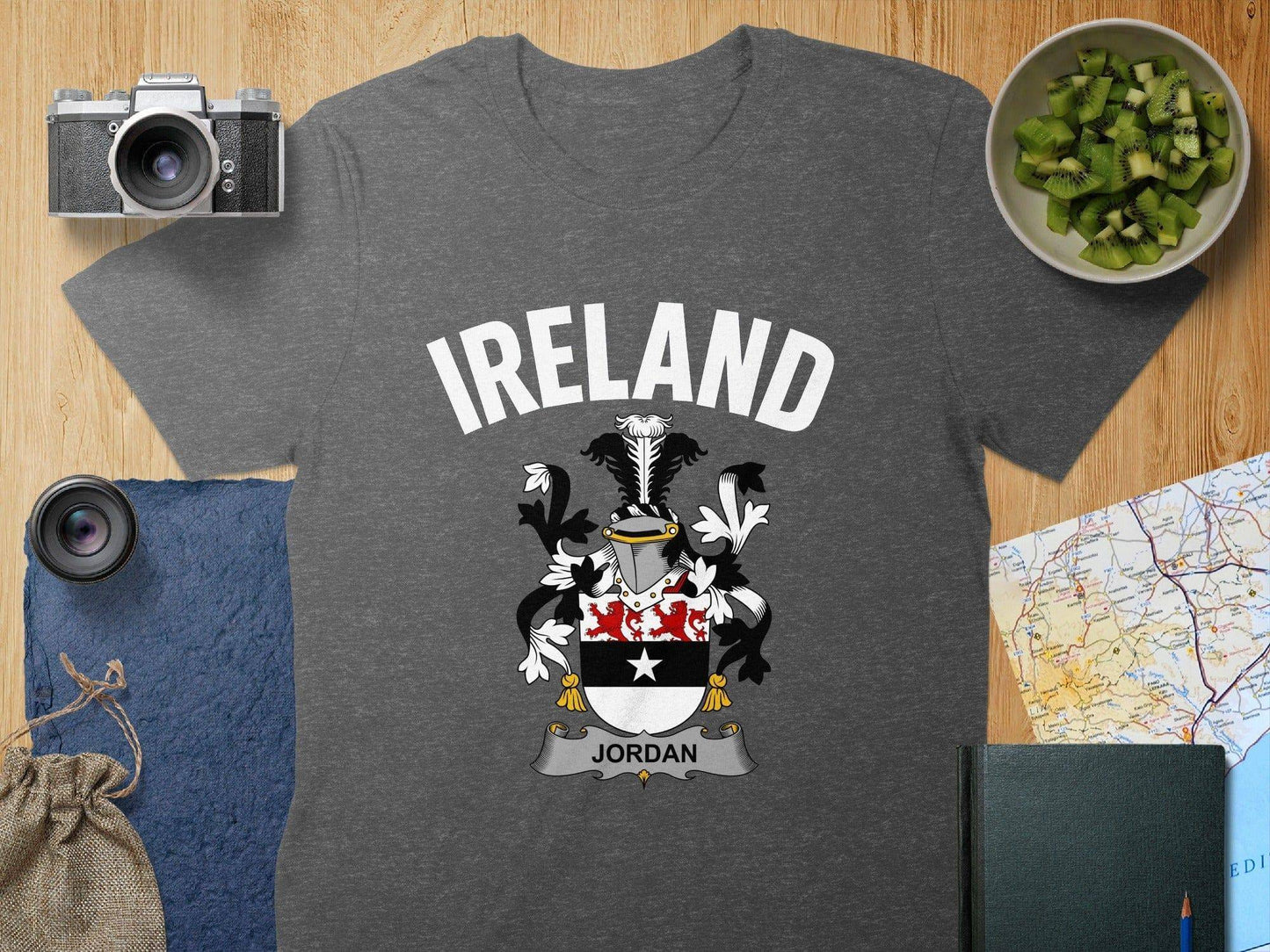 Ireland Jordan Family Crest Graphic T-Shirt product