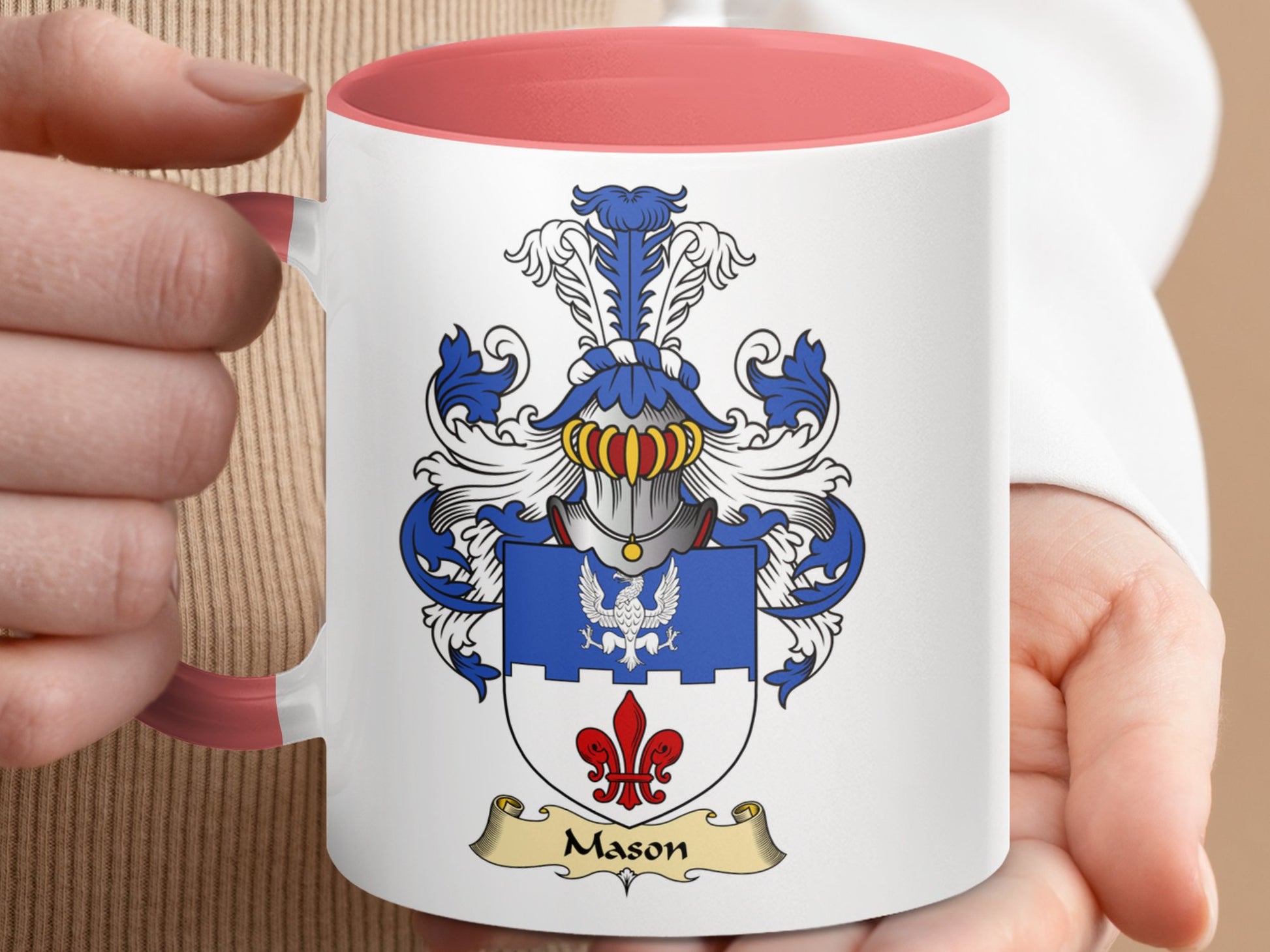 Scottish Clan Surname Coat of Arms Coffee Mug - Living Stone Gifts