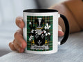 Forstall Irish National Tartan ceramic accent mug
