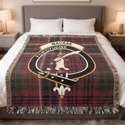 Clan MacRae Tartan Woven Blanket – Scottish Heritage Throw