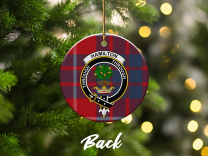 Hamilton Through Through Checkered Ornament product