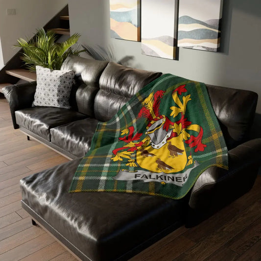 Personalized Family Coats of Arms Blanket product
