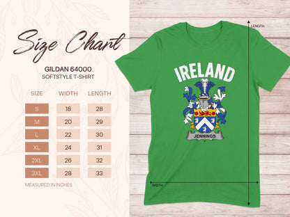 Ireland Jennings Gildan Softstyle T-Shirt